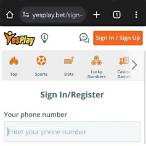 yesplay bet register